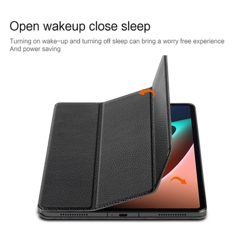 Fodral Xiaomi Pad 5 Wake I Äkta Läder