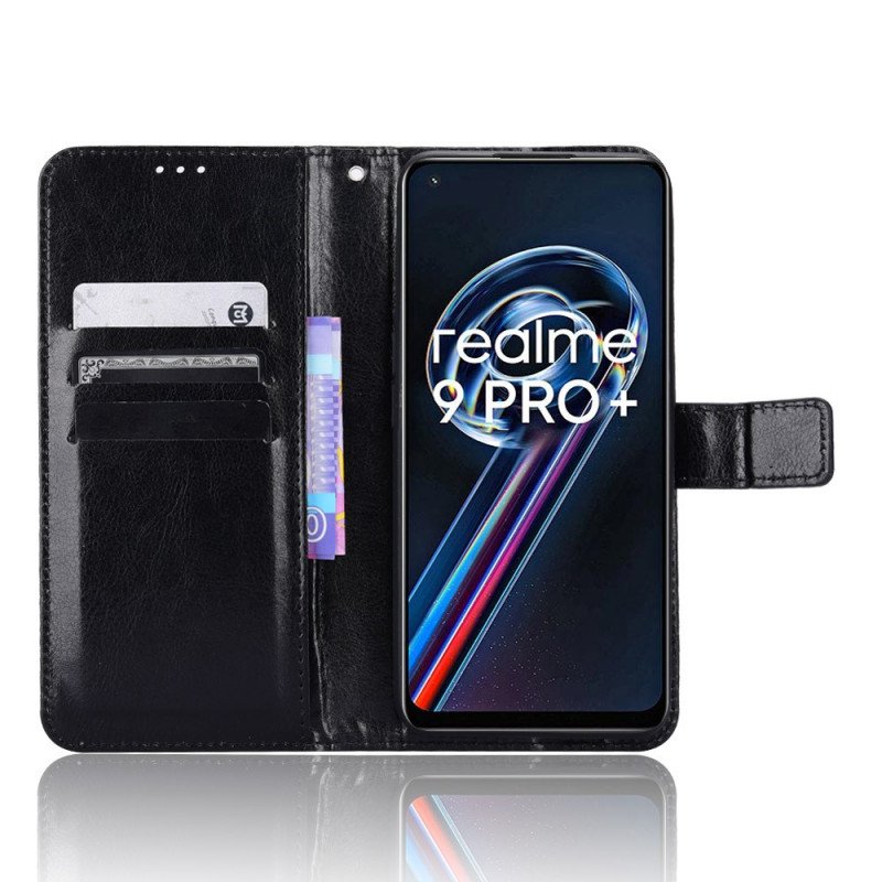 Fodral Realme 9 5G Flashig Konstläder