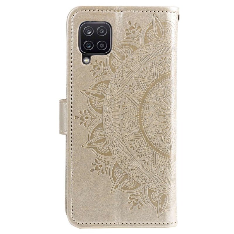 Fodral Samsung Galaxy M33 5G Med Kedjar Strappy Sun Mandala