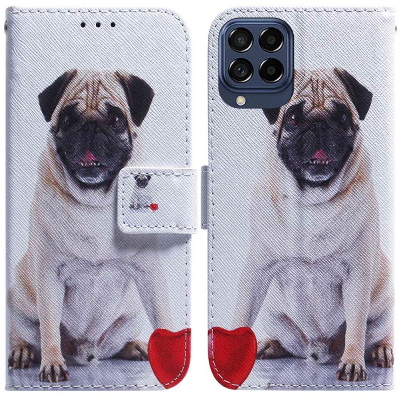 Fodral Samsung Galaxy M33 5G Mops Hund