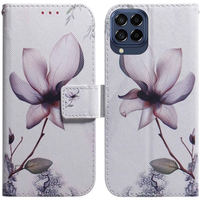 Fodral Samsung Galaxy M33 5G Rosa Blomma