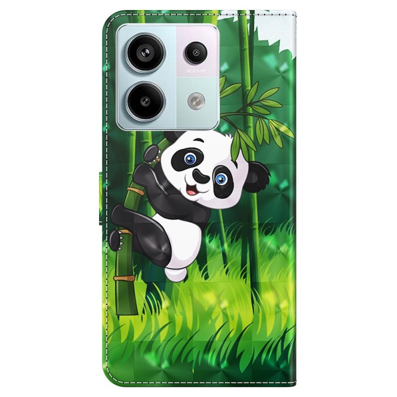 Fodral Xiaomi Redmi Note 13 5g Bambu Panda Med Rem