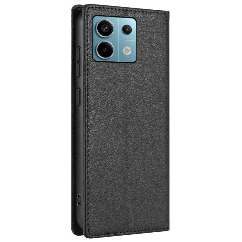 Folio-fodral Xiaomi Redmi Note 13 5g Läderstil