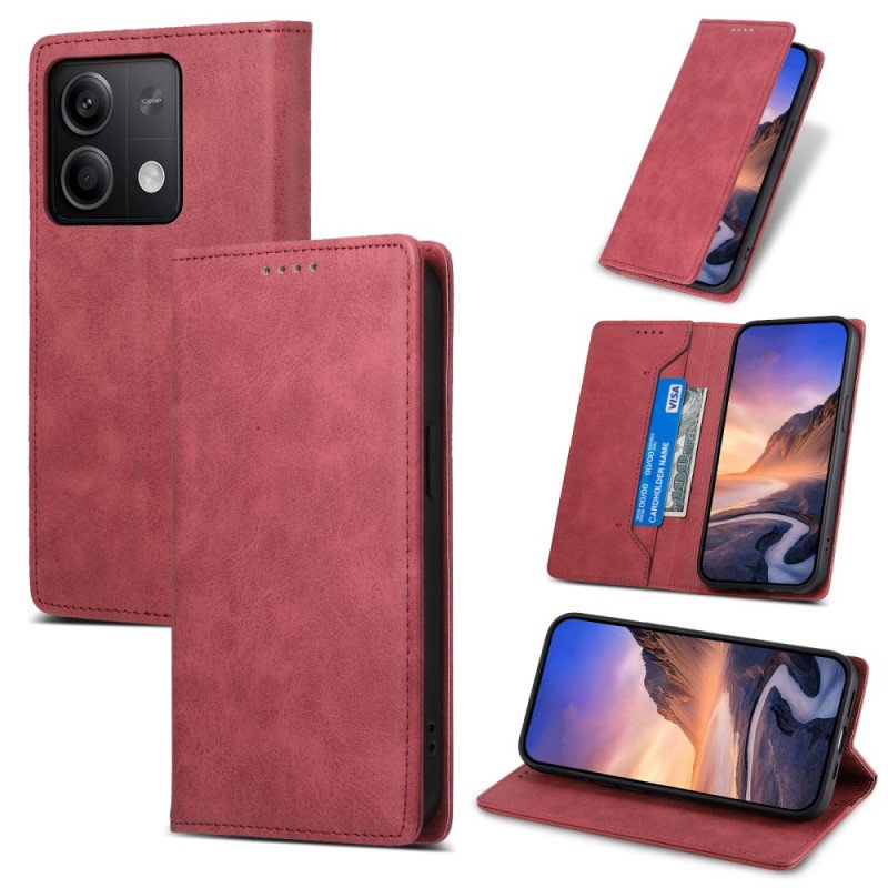 Folio-fodral Xiaomi Redmi Note 13 5g Telefonfodral Klassisk Stil