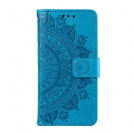 Läderfodral Xiaomi Redmi Note 13 5g Telefonfodral Mandala Sön