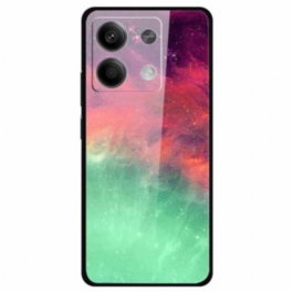 Skal Xiaomi Redmi Note 13 5g Färgglad Nebulosa Härdat Glas