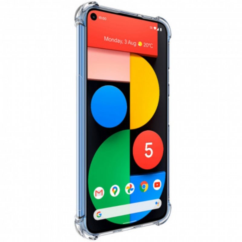 Skal Google Pixel 5 Transparent Silky Imak