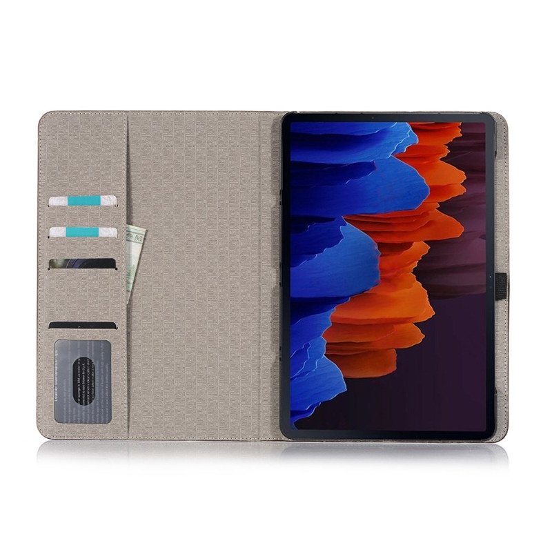 Case Samsung Galaxy Tab S9 Plus Telefonfodral Krokodilstil