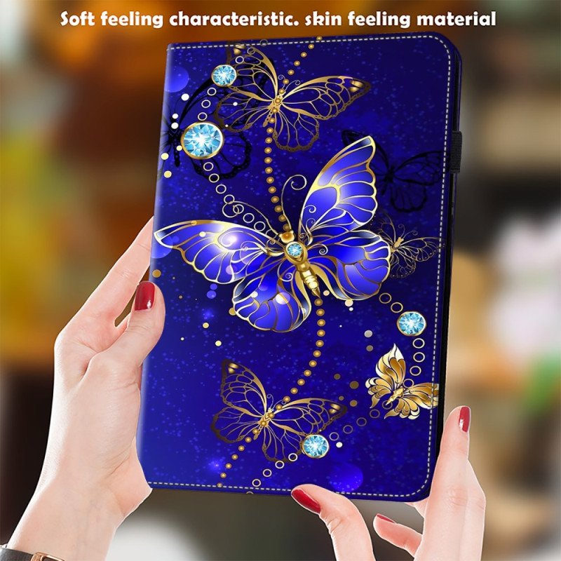 Fodral För Samsung Galaxy Tab S9 Plus Diamantfjäril