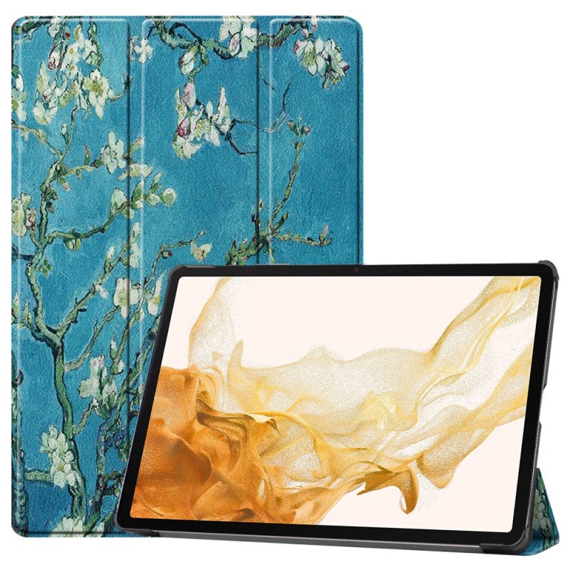 Samsung Galaxy Tab S9 Plus Aprikosblommor