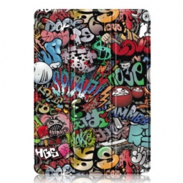 Samsung Galaxy Tab S9 Plus Transparent Graffiti Baksida