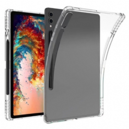 Skal Samsung Galaxy Tab S9 Plus Transparent Med Förstärkta Hörn Och Pennhållare