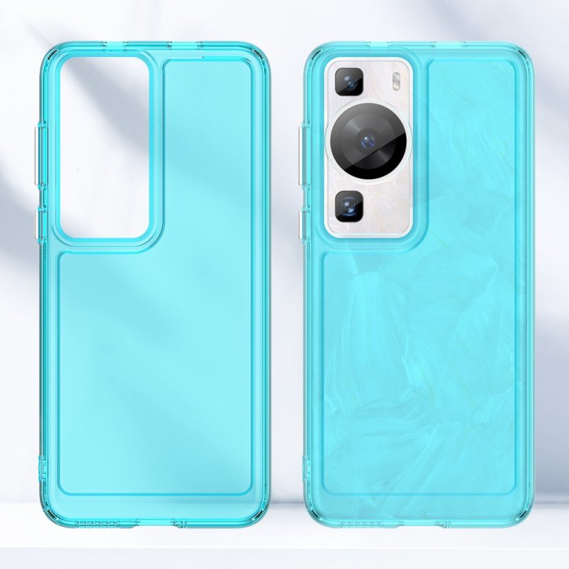 Skal Huawei P60 Pro Transparent Candy Series