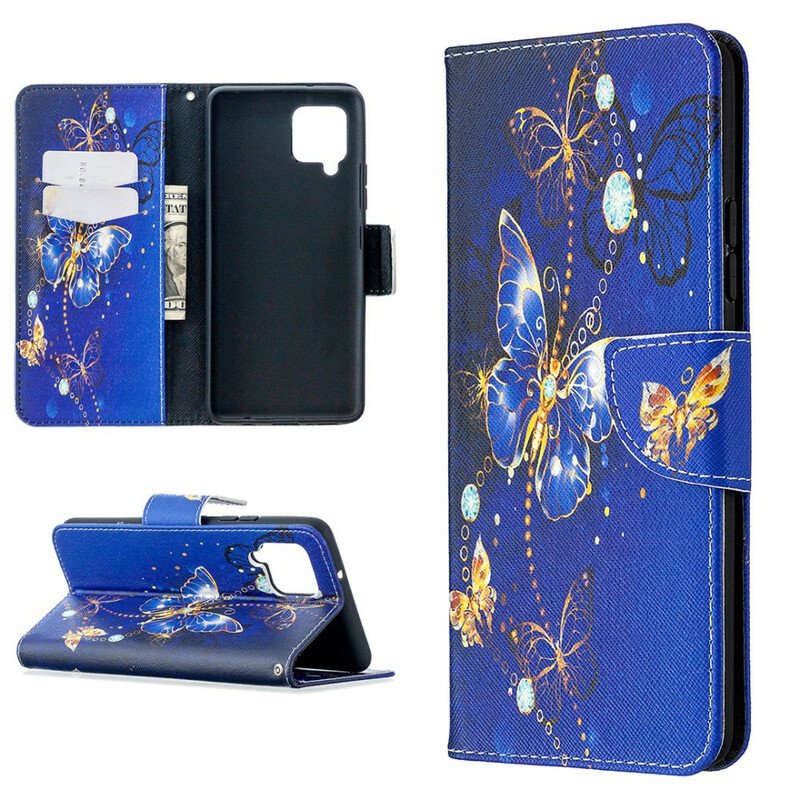 Fodral Samsung Galaxy A42 5G Butterflies Kings