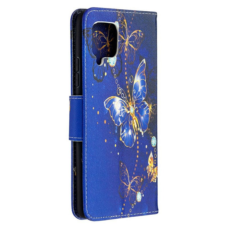 Fodral Samsung Galaxy A42 5G Butterflies Kings