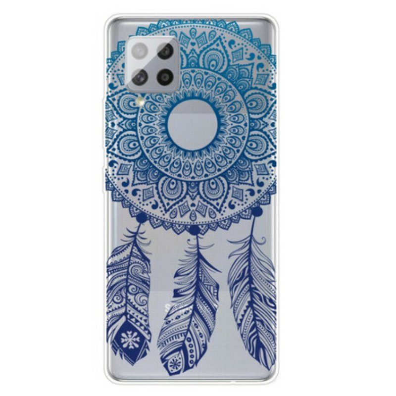 Skal Samsung Galaxy A42 5G Singelblomma Mandala