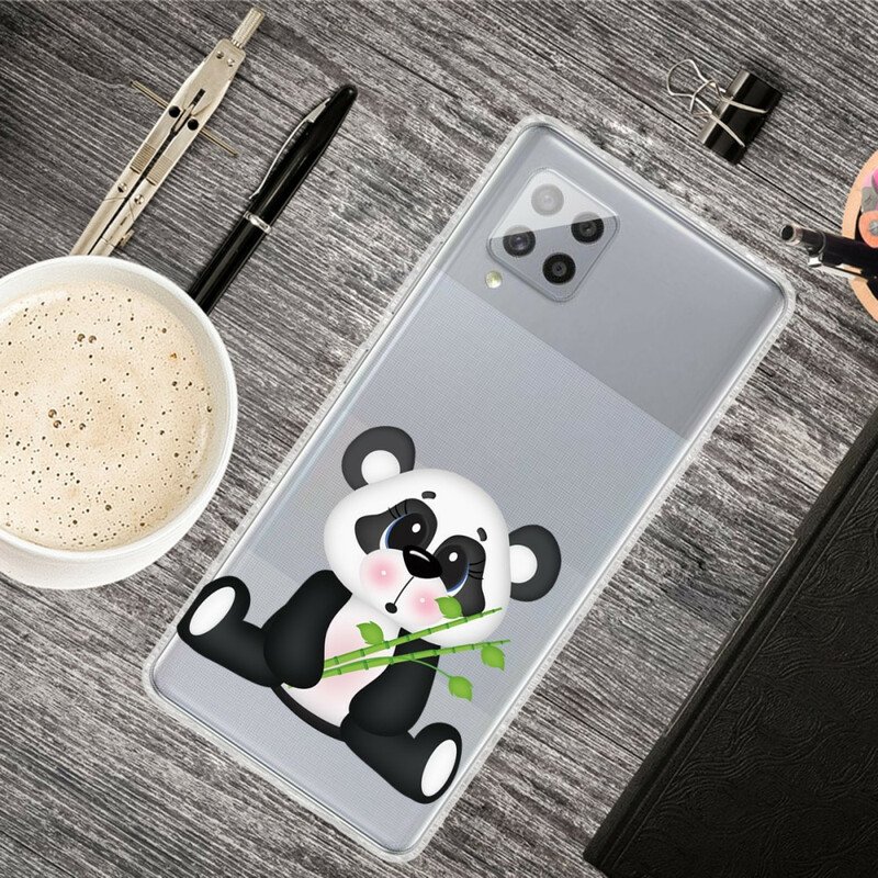 Skal Samsung Galaxy A42 5G Sömlös Sad Panda