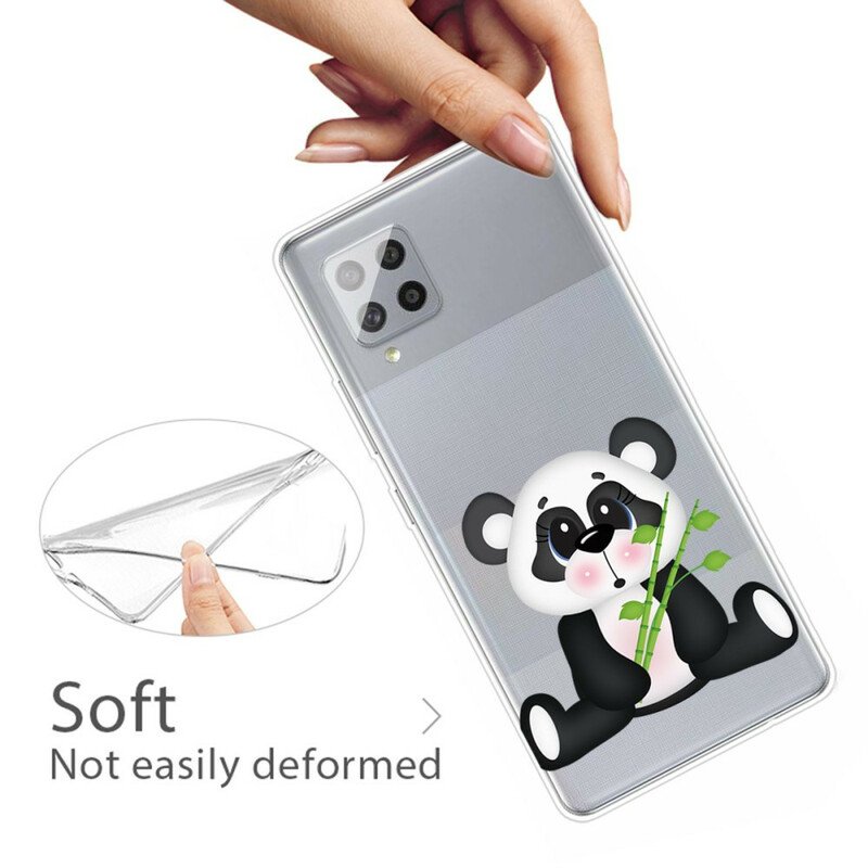 Skal Samsung Galaxy A42 5G Sömlös Sad Panda