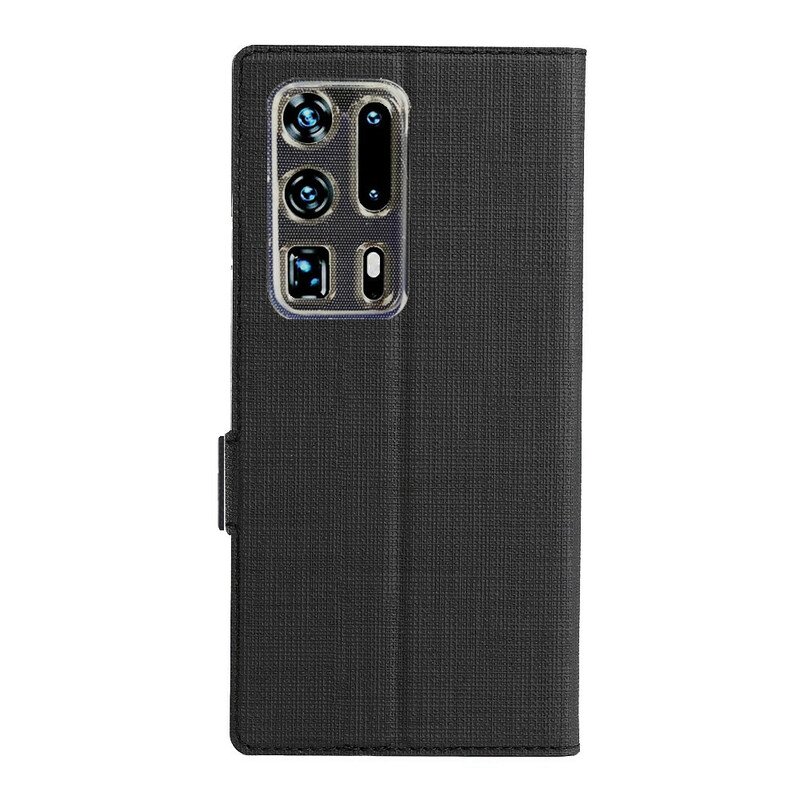 Folio-fodral Huawei P40 Pro Plus Läderfodral Strukturerad Vili Dmx