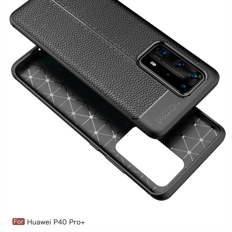 Skal Huawei P40 Pro Plus Flexibel Kolfiberstruktur