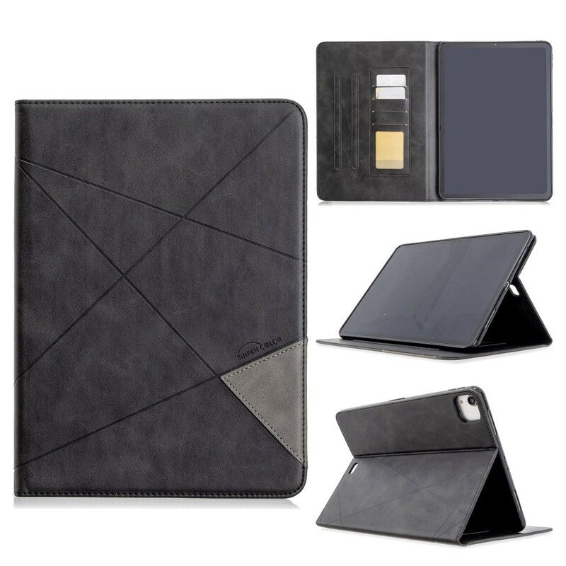 Folio-fodral iPad Pro 11" (2020) Geometrisk Form