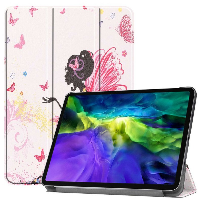 Skal iPad Pro 11" (2020) Blommigt Fe Konstläder