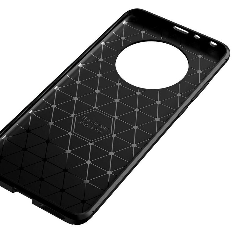 Mobilskal Huawei Mate 40 Pro Flexibel Kolfiberstruktur