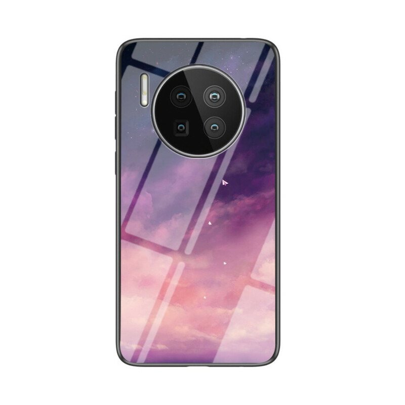 Mobilskal Huawei Mate 40 Pro Helfärgat Härdat Glas