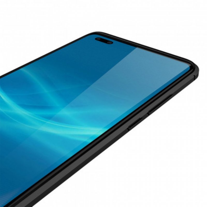 Skal Huawei Mate 40 Pro Lädereffekt Litchi Dubbel Linje