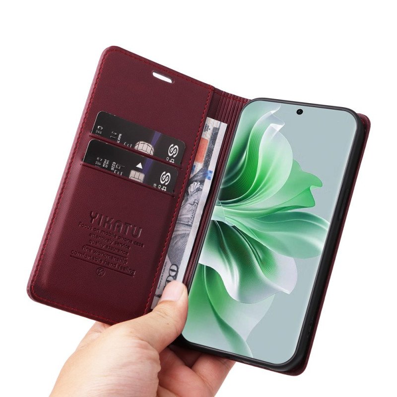 Folio-fodral Oppo Reno 11 Pro 5g Telefonfodral Yikatu