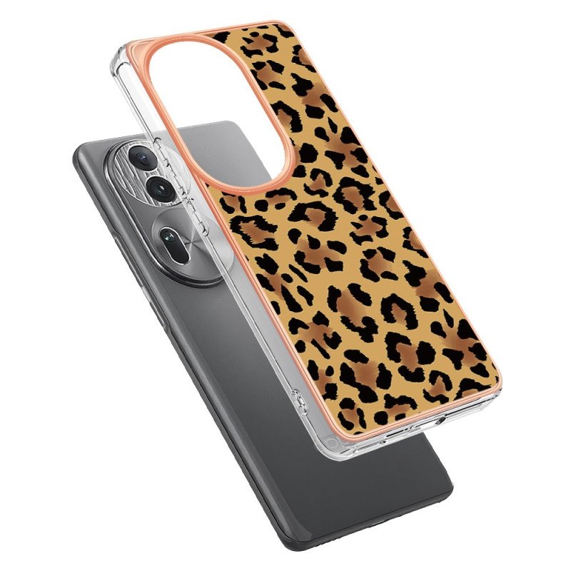 Skal Oppo Reno 11 Pro 5g Telefonfodral Leopardmönster