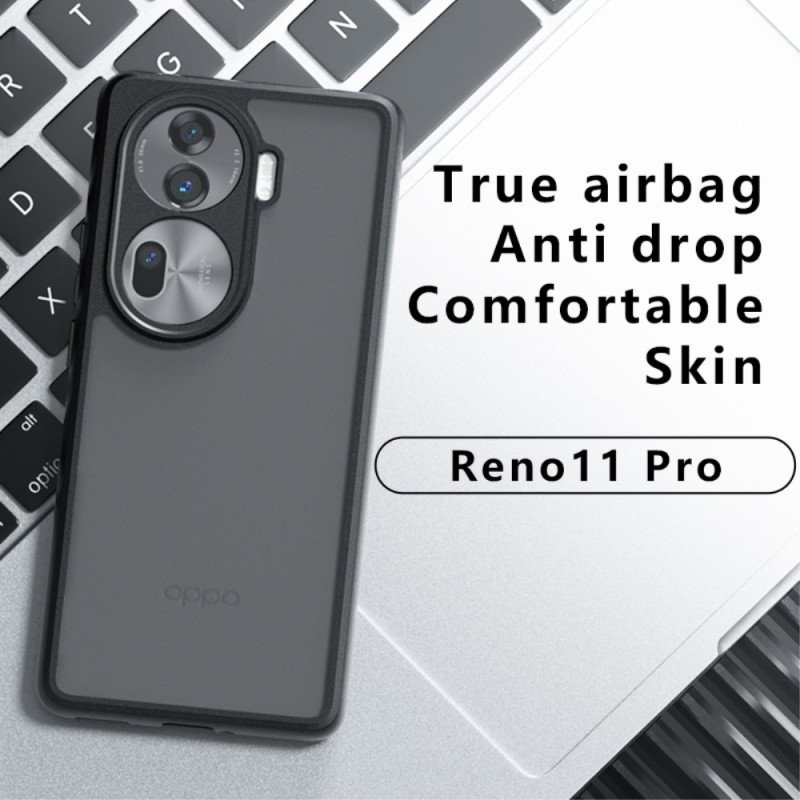 Skal Oppo Reno 11 Pro 5g Telefonfodral Svart Transparent