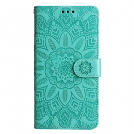 Folio-fodral Xiaomi 13 Pro Mandala Sun Med Snodd