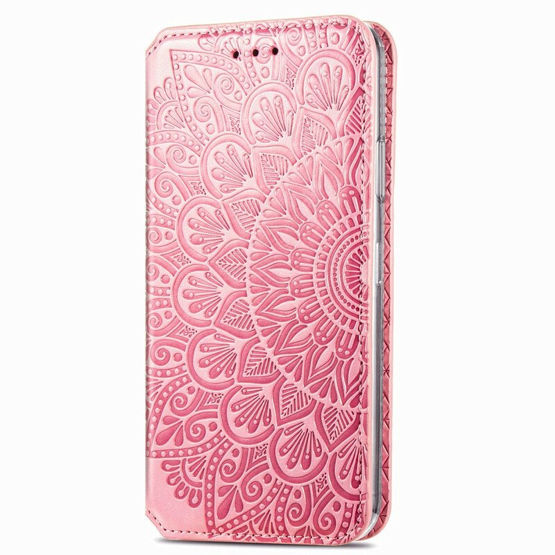 Folio-fodral Samsung Galaxy A21s Läderfodral Mandala