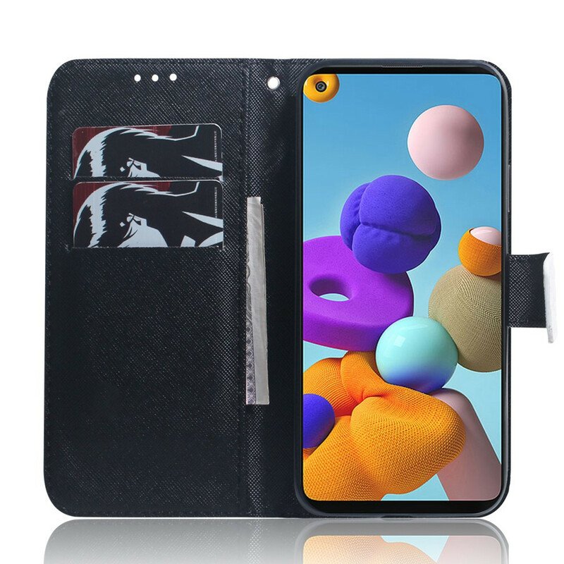 Folio-fodral Samsung Galaxy A21s Vargen Ernesto