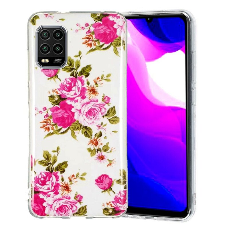 Skal Xiaomi Mi 10 Lite Fluorescerande Liberty Flowers