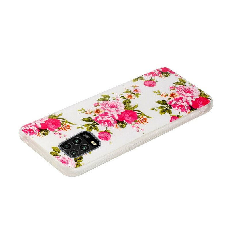 Skal Xiaomi Mi 10 Lite Fluorescerande Liberty Flowers