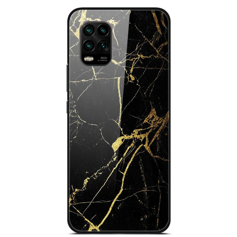 Skal Xiaomi Mi 10 Lite Supreme Marble Härdat Glas