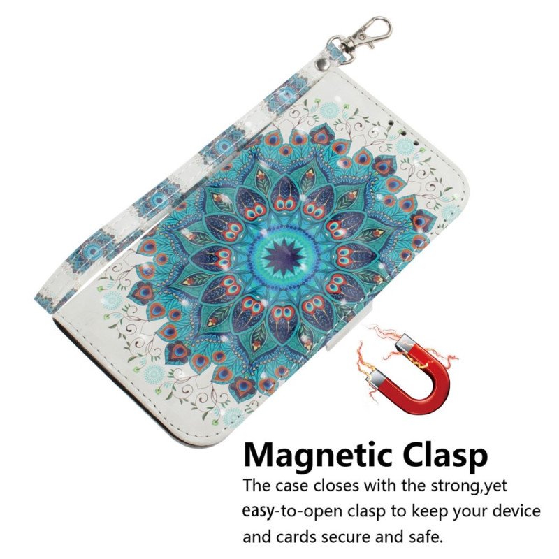 Fodral iPhone 14 Plus Med Kedjar Strappy Mandala