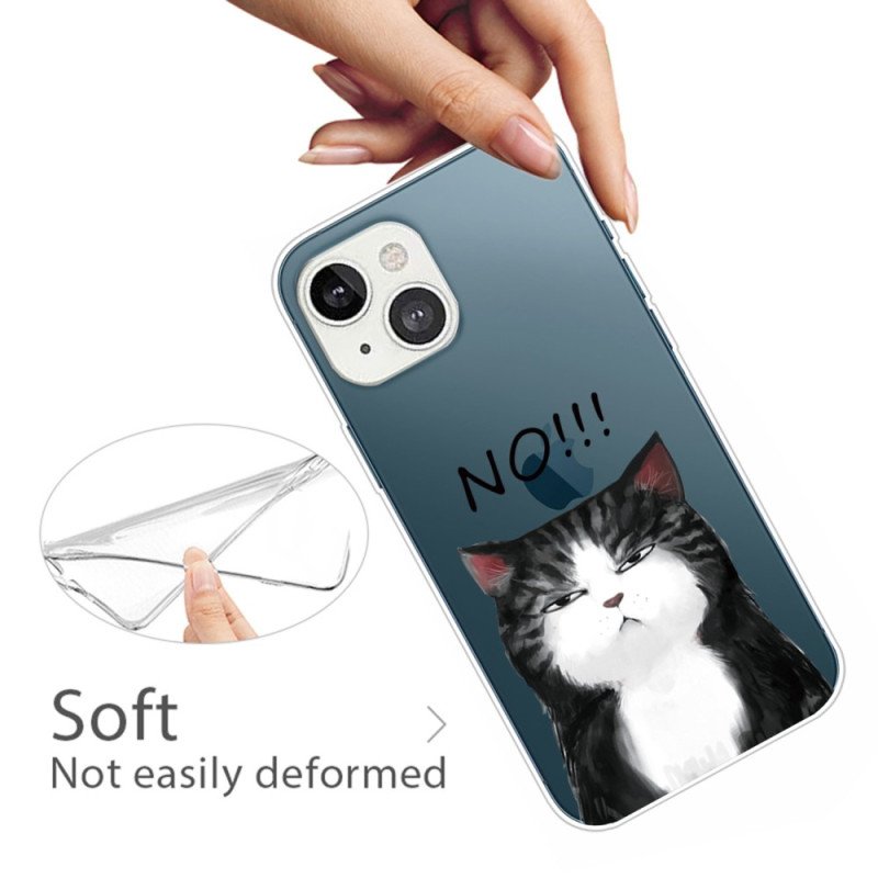 Skal iPhone 14 Plus Silikon Cat No