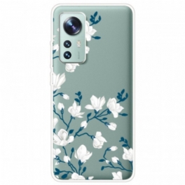 Skal Xiaomi 12 / 12X Vita Blommor