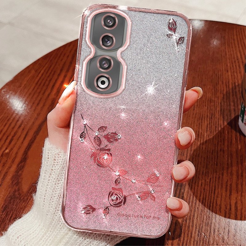 Skal Honor 90 Pro Gradient Color Glitter