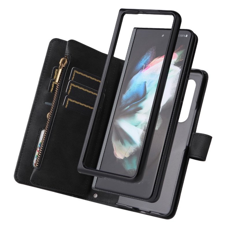 Fodral Samsung Galaxy Z Fold 3 5G Multifunktionsnit Och Band