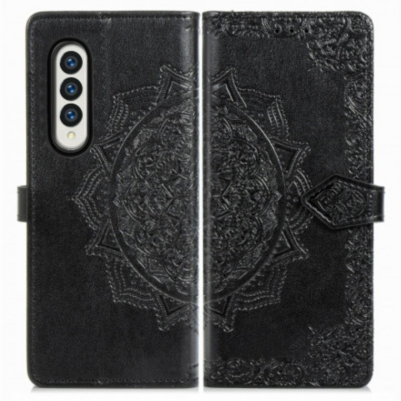 Folio-fodral Samsung Galaxy Z Fold 3 5G Mandala Medeltiden