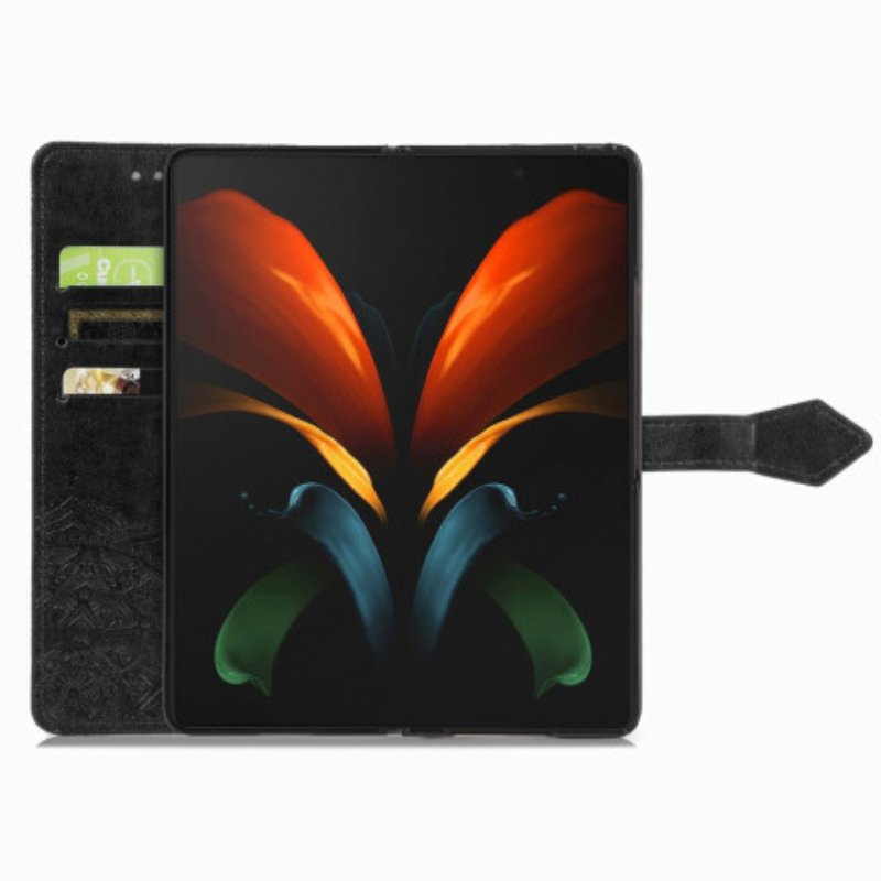 Folio-fodral Samsung Galaxy Z Fold 3 5G Mandala Medeltiden