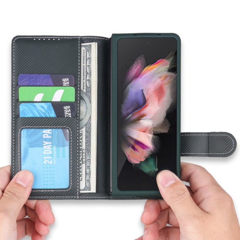 Skal Fodral Samsung Galaxy Z Fold 3 5G Löstagbar Pennhållare