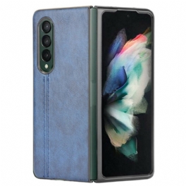 Skal Samsung Galaxy Z Fold 3 5G Couture Lädereffekt