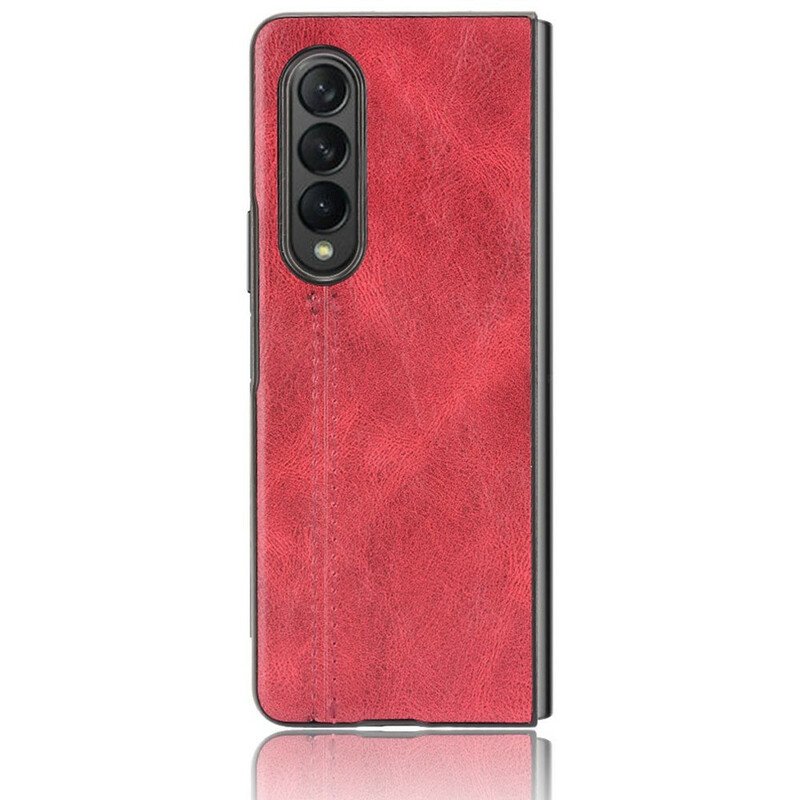 Skal Samsung Galaxy Z Fold 3 5G Couture Lädereffekt