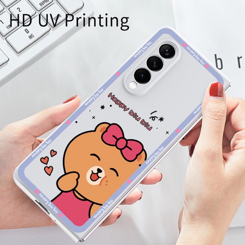 Skal Samsung Galaxy Z Fold 3 5G Girly Bear