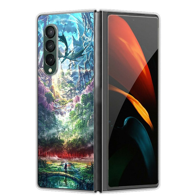 Skal Samsung Galaxy Z Fold 3 5G Konstnärlig Natur